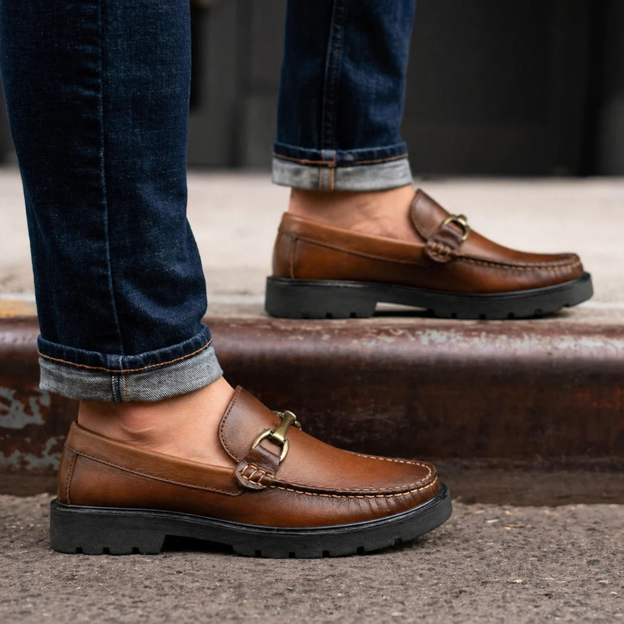 Mocasin Monaco - Miel Aerógrafo